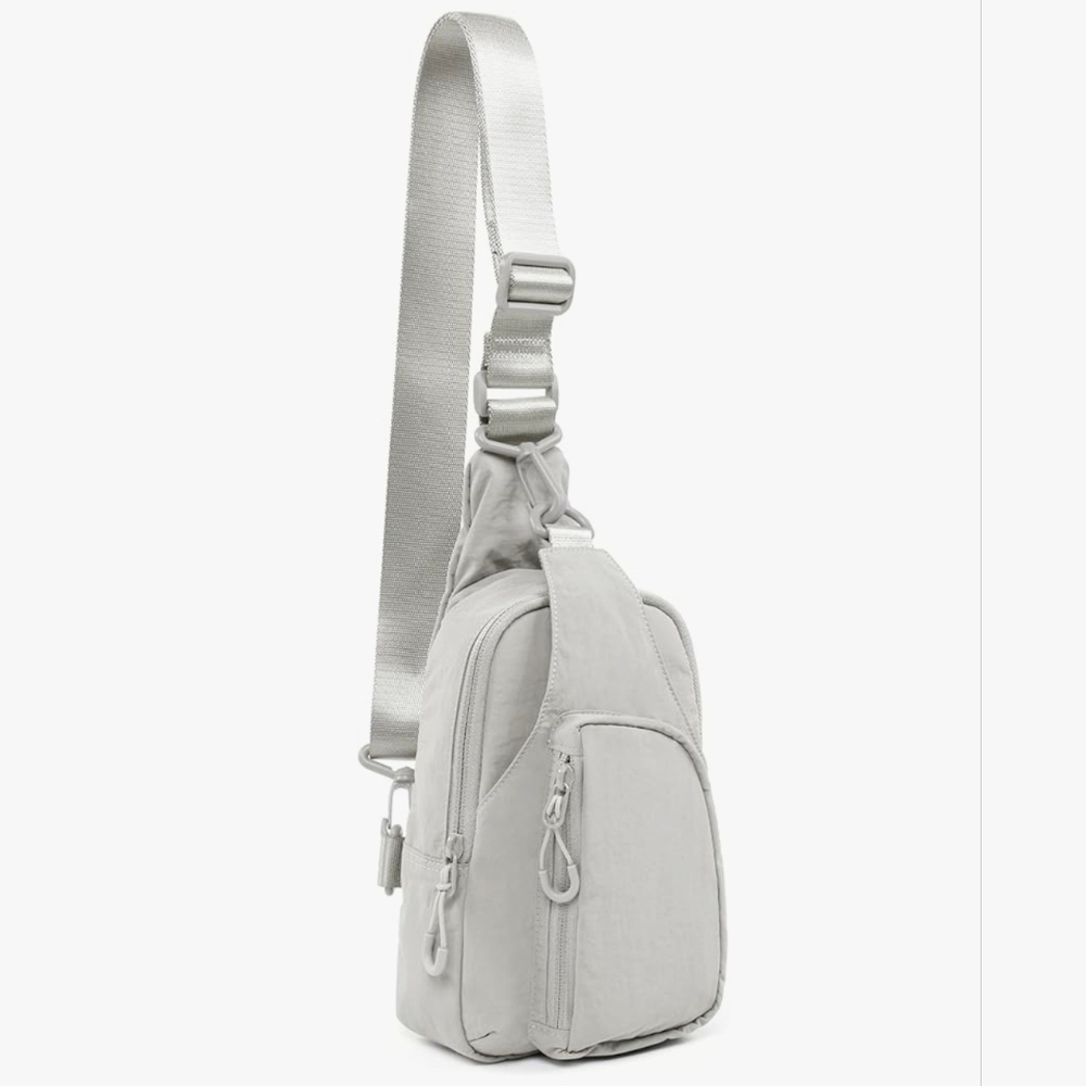 Daily Sling Bag with Adjustable Straps Crossbody Chest Bag Lightweight Small Bac